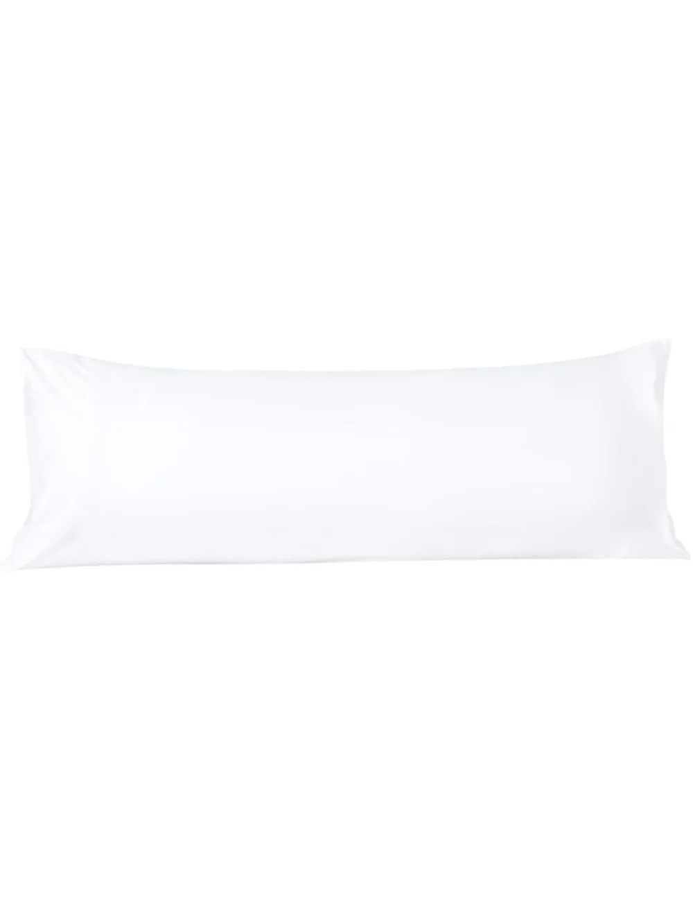 NEW Bedding Body Pillow Case 20x60” Natural Cotton, White